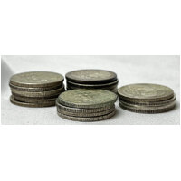 USA Pre 1964 Bag of Silver Coins Circulated - $5 Face Value