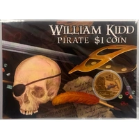 2010 - 2011 Tuvalu Uncirculated 5 Coin Set Golden Age of Piracy