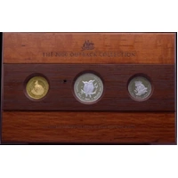 2000 Gold Platinum Silver Outback Collection 3 Coin Proof Set