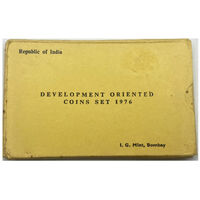 India (Republic) 1976 Proof 10+50 Rupee Pair Development Oriented