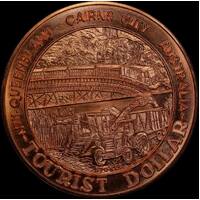1982 Bronze Tourist Dollar Cairns City Uncirculated