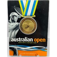 2012 5 Dollar Uncirculated Coin Tennis Australian Open 100th Men's Champion