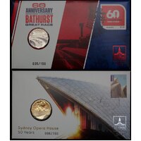 2023 50 Cent PNC Pair Brisbane Stamp Coin Show