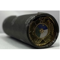 2020 Coloured $2 Cotton & Co Roll of 25 Coins 75 Years End of Second World War 