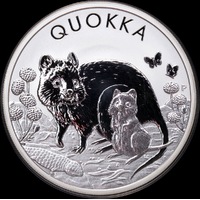 2021 Silver 1oz Bullion Coin Quokka