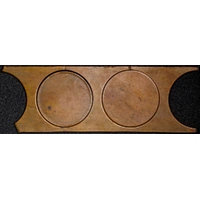 Australia 2x Blank Penny Planchets and Scissel