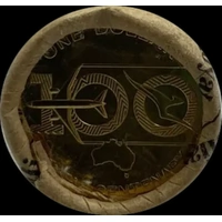 2020 1 Dollar Mint Roll Qantas Centenary (Tails/Tails)