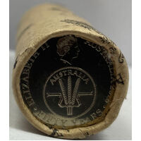 2016 10 Cent Mint Roll Decimal Changeover Heads/Heads