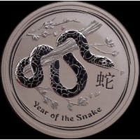 2013 Silver Lunar 1/2oz Coin - Year of the Snake