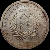 2013 Silver Bullet Silver Shield 2oz Round
