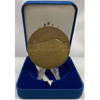 Royal Australian Mint Canberra Bronze Medallion In Presentation Case