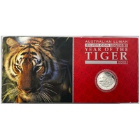2010 Silver Lunar 3 Coin Proof Set Tiger Series II