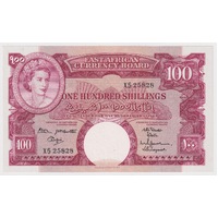 East Africa 1962 100 Shillings P# 44b Uncirculated