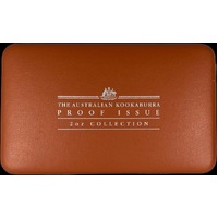 2004 Silver Proof Two Coin Set (2oz and 1oz) Kookaburra