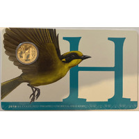 2016 1 Dollar Uncirculated Coin Alphabet H for Honeyeater