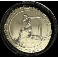 2001 20 Cent Cotton & Co Security Roll - Sir Donald Bradman