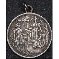 1901 Silver Medalette Fairfax and Roberts Federation C# 1901/4 Uncirculated
