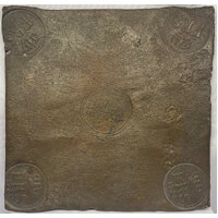 Sweden 1728 Copper 2 Daler Plate Money KM# PM71 Good VF