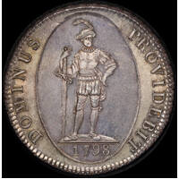 Switzerland (Bern) 17958 Silver Thaler KM#165 Choice Unc