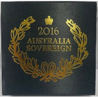 2016 Perth Mint Gold Proof Australia Sovereign 
