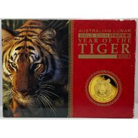 2010 Gold Proof 1/4oz Lunar Tiger Proof