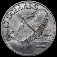 Singapore 1979 Silver $10 Coin Uncirculated