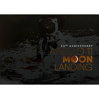 2019 Silver Two Domed Proof Coin Set Apollo 11 Moon Landing