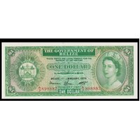 Belize 1976 1 Dollar P#33 Uncirculated
