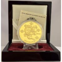 Bhutan 2000 Gold Proof 3,000 Ngultrums KM#163 Lunar Dragon
