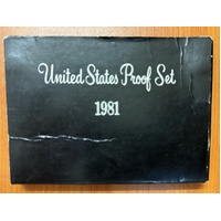 United States 1981 Proof Coin Set