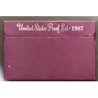United States 1987 Proof Coin Set