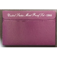 United States 1988 Proof Coin Set