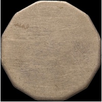 Australia 50 Cent Error Coin Blank Planchet about Unc