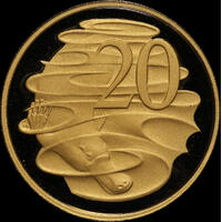 2006 Canberra Gold Proof Twenty Cents ex RAM Master Collection