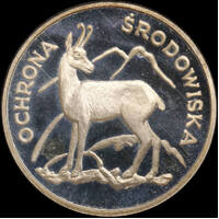 Poland 1979 Silver Proof Coin 100 Zlotys Y#105 Chamois