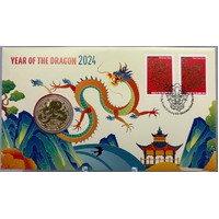 2024 1 Dollar PNC - Lunar Dragon