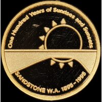 Perth Mint 1/4oz Gold Medallion 1995 Sandstone W.A.