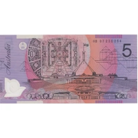 2007 $5 Note Macfarlane/Henry HB07 Last Prefix R221aL Uncirculated