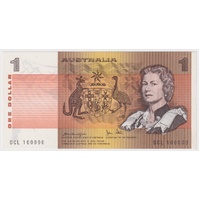 1979 $1 Note Knight/Stone R77 Uncirculated 100k Serial Number