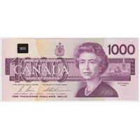 Canada 1988 1000 Dollars Bonin/Thiessen P#100b Uncirculated