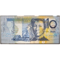 1993 $10 Error Note Upside Down & Registration Shift Fraser/Evans R316a GEF