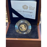 2010 Gold Proof Quarter Sovereign