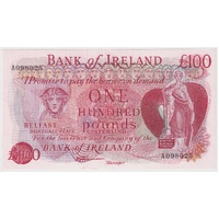 Ireland (Bank of Ireland) 1974 100 Pounds P# 68b good EF