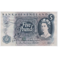 Great Britain 1963 5 Pounds P#375a Uncirculated