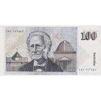 1990 $100 Note Fraser/Higgins Serial Misalignment R612 Uncirculated