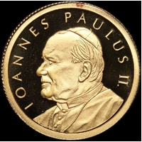 Malta 2005 Gold Proof 500 Liras X# 315 FDC