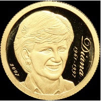 Cook Islands 2007 Gold Proof 10 Dollars KM# 1193 FDC