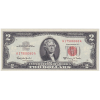 United States 1963 2 Dollar Note P#382b Uncirculated