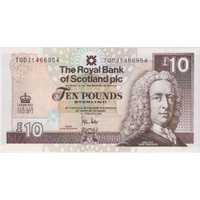 Royal Bank of Scotland 2012 10 Pounds P#368 Uncirculated Diamond Jubilee