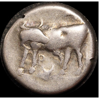 Parion (Mysia) 400 ~ 300 BC Silver Hemidrachm about VF